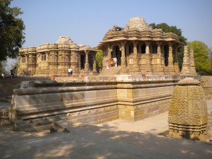 The sun temple at Modhera